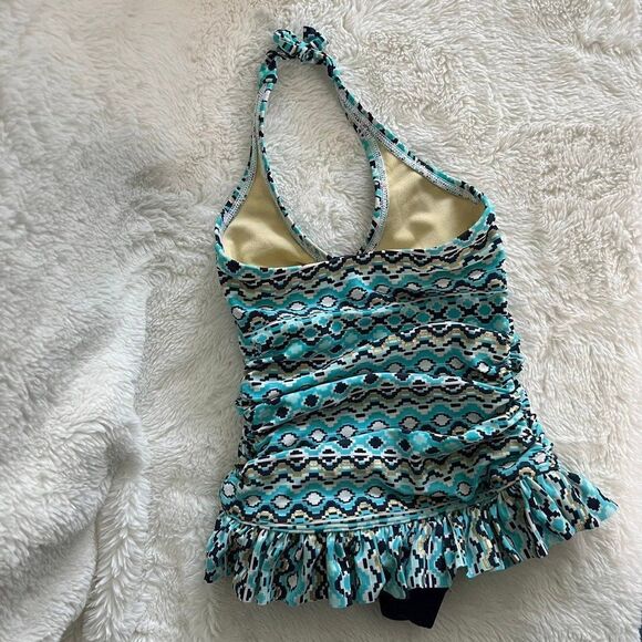 Lands End Little Girls Swimsuit Size 4 - Picture 3 of 4